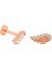 Taşlı Kanat Model Tragus Piercing 3