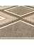 Preethi Bej Geometrik Etnik Modern Desenli Bambu Makinada Yıkanabilir Hav Toz Vermez Leke Tutmayan Kaymaz Taban Dijital Makine Baskı Salon Yolluk Mutfak Halı 4
