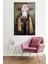 Insan Vücutlu Inek Portresi Cam Tablo, Darbelere Dayanıklı Kırılmaz Cam, Hediyelik 2