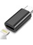 C - Lightning Adaptör | iPhone Uyumlu Dişi - Type-C Erkek Dönüştürücü | Şarj ve Veri Aktarımı Destekli Otg Çevirici Konnektör Siyah 1
