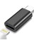 C - Lightning Adaptör | iPhone Uyumlu Dişi - Type-C Erkek Dönüştürücü | Şarj ve Veri Aktarımı Destekli Otg Çevirici Konnektör Siyah 3