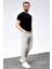 Erkek Taş Rengi Regular Fit Rahat Kesim Esnek Likralı Denim Jeans Kot Pantolon HLTHE001918 2