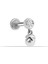 Taşlı Inci Sallantılı Minimal Tragus Piercing 1
