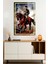 Gold Şeritli At Üzerinde Atatürk Portresi Cam Tablo, Darbelere Dayanıklı Kırılmaz Cam, Hediyelik 1