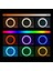 Işık Halkası Ring Light Rgb LED Işık 38 cm Video Işığı Rgb Gün Işığı ve 210 cm Tripod 5