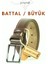 Battal Boy / Büyük Beden 3,5 cm Klasik Erkek Hakiki Deri Kemer 1