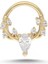 Deer Taşlı Helix Piercing 1