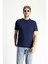 Bisiklet Yaka Regular Fit Süprem Pamuk Tişört 5