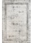 Gri Geometrik Etnik Modern Desenli Pamuk Makinada Yıkanabilir Hav Toz Vermez Leke Tutmayan Kaymaz Taban Dijital Makine Baskı Salon Yolluk Mutfak Halı 1