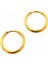 316 L Çelik Gold Renk Halka Küpe Çap 1,5 cm 1