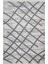 Keylor Gri Geometrik Etnik Modern Desenli Poliproplen Hav Vermeyen Leke Tutmayan Kolay Temizlenen Yumuşak Makine Salon Yolluk Mutfak Halı 4