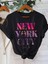 New York Şehir Tasarım Baskılı Unisex T-Shirt 1