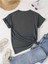 Panda Cep Tasarım Baskılı Kadın T-Shirt 3
