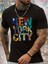 New York City Alternatif Tasarım Baskılı T-Shirt 1