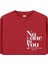 No One Is You - Oversize T-Shirt Kırmızı 2