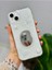 Aksesuar Iphone 14 Plus - 15 Plus ile Uyumlu Aynalı Tulip Tasarımlı Kenarları Silikon Kılıf 2
