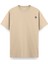 Yin Yang Yoga Regular T-Shirt Krem 2