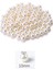 250 Gram 10MM Krem Renk Plastik İnci Boncuk Çanta ve Takı Yapım Boncuğu (~475 Adet) 2