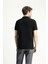 Polo Yaka Slim Fit Dar Kesim Nakışlı Pamuk Tişört 4