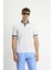 Polo Yaka Regular Fit Desenli Pamuklu Tişört 5