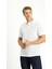 Polo Yaka Slim Fit Dar Kesim Nakışlı Pamuk Tişört 6