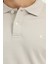 Polo Yaka Slim Fit Dar Kesim Nakışlı Pamuk Tişört 5