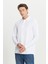 %100 Pamuk Standart Fit Normal Kesim Polo Yaka Sweatshirt 1