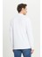 %100 Pamuk Standart Fit Normal Kesim Polo Yaka Sweatshirt 5