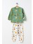 Desenli 2'li Erkek Çocuk Pijama Takımı 3