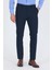 Lacivert Esnek Yandan Cepli Slim Fit Classic Pantolon 1003250013 2