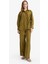 Regular Fit Gömlek Yaka Jakarlı Uzun Kollu Tunik F7983AX25AU 2