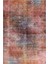 Oxford Klasik Turuncu Polyester Dikdörtgen Modern Desenli Pamuk Makinada Yıkanabilir Hav Toz Vermez Leke Tutmayan Kaymaz Taban Dijital Makine Baskı Salon Yolluk Mutfak Halı 1