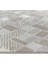 Lisa Geometrik Gri Mikrofiber Dikdörtgen Modern Desenli Akrilik Hav Vermeyen Leke Tutmayan Kolay Temizlenen Yumuşak Makine Salon Yolluk Mutfak Halı 3