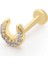 Taşlı Nal Model Tragus Piercing 1