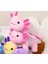 Aksolotl Semender Salamander Peluş Oyuncak Pembe 28 cm 2