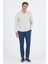 Taş Rengi Uzun Kol Düz Örme Polo Yaka Cepsiz Esnek Classic Slim Fit Gömlek 1004250153_610 2