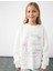 Şardonlu Uzun Kollu Bisiklet Yaka Sweatshirt 2
