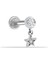 Taşlı Yıldız Sallantılı Minimal Tragus Piercing 1