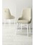 Mazaka Beyaz 80X132 Açılabilir Mdf Masa Yemek Odası Takımı, Mutfak Takımı 6 adet Sandalye 3