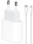 iPhone 20W Usb-C Pd 14/13/12/12 Pro Max/11/xs Max/güç Adaptörü ve Kablo Dahil Set Type-C Lightning Hızlı Şarj Cihazı & iPad 1