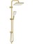 Gold, Kireç Kırıcılı, Butonlu, Fonksiyonlu, Yağmurlama Tepe Duş Seti 1