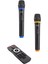 WR175 8"x2 2 Kablosuz Mikrofonlu Kumandalı Tweeter Rgb Bluetooth/usb/sd Müzik Kutusu 2