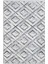 Melvina Geometrik Mavi Polyester Dikdörtgen Modern Desenli Akrilik Hav Vermeyen Leke Tutmayan Kolay Temizlenen Yumuşak Makine Salon Yolluk Mutfak Halı 4