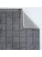 Antrasit Geometrik Etnik Modern Desenli Hav Vermeyen Leke Tutmayan Kolay Temizlenen Yumuşak Makine Salon Yolluk Mutfak Halı 4