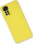Xiaomi Redmi Note 11 Kılıf Nano Içi Kadife Silikon - Sarı - BRNTEK7964-3950 3