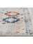 Tahlia Geometrik Gri Akrilik Dikdörtgen Modern Desenli Akrilik Hav Vermeyen Leke Tutmayan Kolay Temizlenen Yumuşak Makine Salon Yolluk Mutfak Halı 2