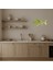 Modern Orkinos Balığı Tasarımlı Dekoratif Duvar Altın Aynalı Tablosu - BRNTEK9922-3738 3