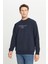 Pamuklu Standart Fit Normal Kesim Bisiklet Yaka Sweatshirt 3