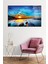 Gün Batımı, Deniz, Kaya, Doğa Manzarası Cam Tablo, Darbelere Dayanıklı Kırılmaz Cam, Hediyelik 2
