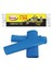 J-350 Jumbo Boy Çöp Torbası 80 x 110 cm 10 Lu Rulo x 1 Paket = 10 Adet (Mavi) 1